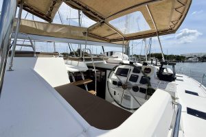 cockpit, FP 47 Saona, catamaran for sale