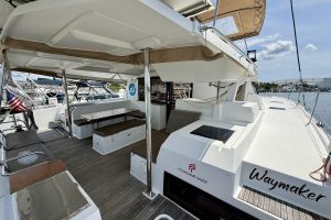 cockpit, FP 47 Saona, catamaran for sale