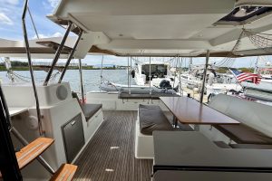 cockpit, FP 47 Saona, catamaran for sale