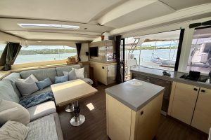 salon, FP 47 Saona, catamaran for sale