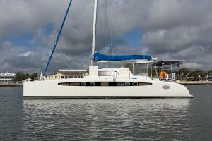 exterior, Dolphin 460, catamaran for sale