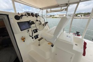 helm, Dolphin 460, catamaran for sale