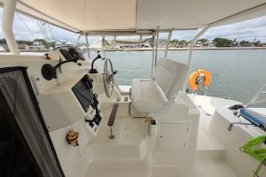 helm, Dolphin 460, catamaran for sale