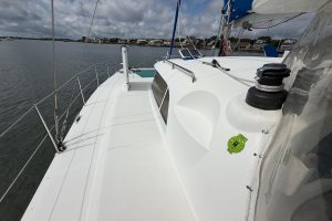 deck, Dolphin 460, catamaran for sale