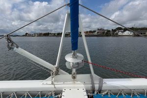 deck, Dolphin 460, catamaran for sale