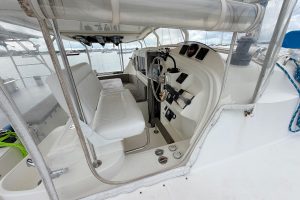 helm, Dolphin 460, catamaran for sale