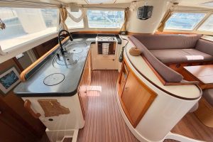 interior, Dolphin 460, catamaran for sale