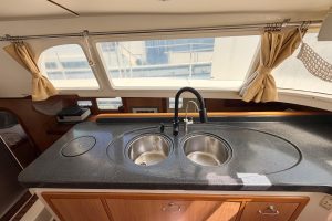 interior, Dolphin 460, catamaran for sale