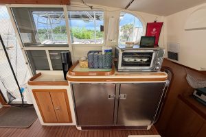 interior, Dolphin 460, catamaran for sale