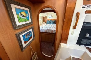 bed, Dolphin 460, catamaran for sale