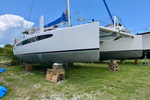 boatyard, Dolphin 460, catamaran for sale