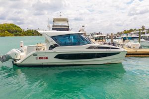 exterior, Aquila 36 Sport, power catamaran for sale