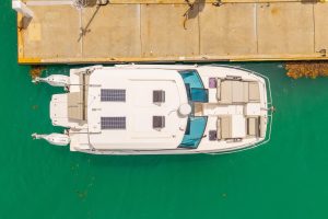 exterior, Aquila 36 Sport, power catamaran for sale