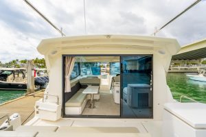 cockpit, Aquila 36 Sport, power catamaran for sale