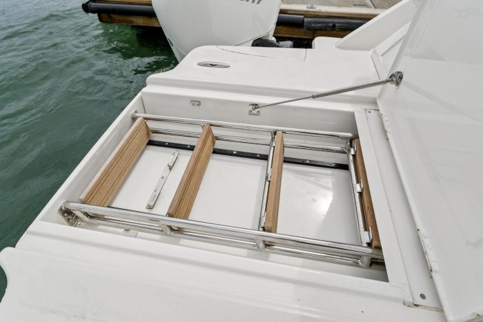 deck, Aquila 36 Sport, power catamaran for sale