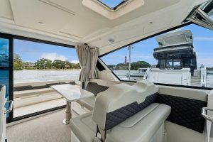 cockpit, Aquila 36 Sport, power catamaran for sale