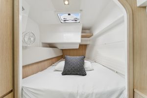 bed, Aquila 36 Sport, power catamaran for sale