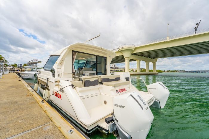 exterior, Aquila 36 Sport, power catamaran for sale