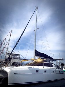 exterior, Endeavour 35 Victory, catamaran for sale