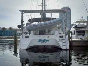 exterior, Endeavour 35 Victory, catamaran for sale