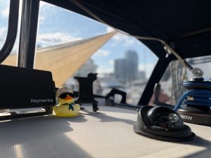 helm, Endeavour 35 Victory, catamaran for sale