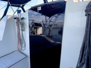 cockpit, Endeavour 35 Victory, catamaran for sale