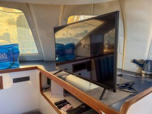 navigation station, Endeavour 35 Victory, catamaran for sale