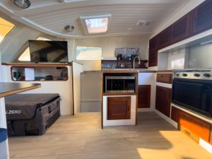 interior, Endeavour 35 Victory, catamaran for sale