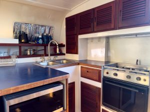 interior, Endeavour 35 Victory, catamaran for sale