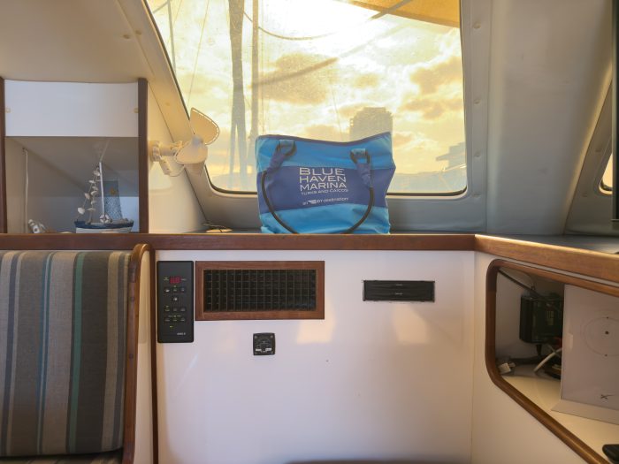 interior, Endeavour 35 Victory, catamaran for sale