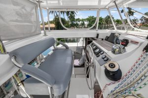 helm, Leopard 40, catamaran for sale