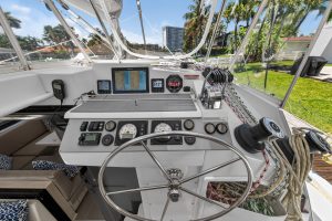 helm, Leopard 40, catamaran for sale