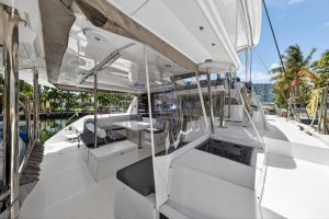 cockpit, Leopard 40, catamaran for sale