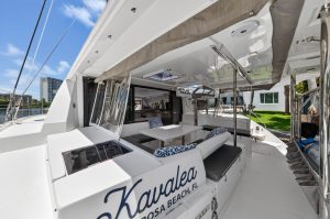 cockpit, Leopard 40, catamaran for sale