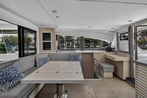 salon, Leopard 40, catamaran for sale