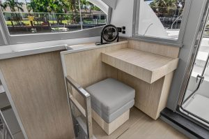 navigation station, Leopard 40, catamaran for sale