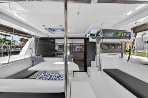 salon, Leopard 40, catamaran for sale