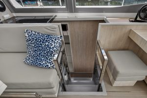 salon, Leopard 40, catamaran for sale