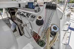helm, Leopard 40, catamaran for sale