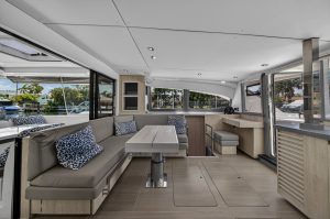 cockpit, Leopard 40, catamaran for sale