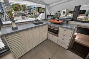 interior, Leopard 40, catamaran for sale