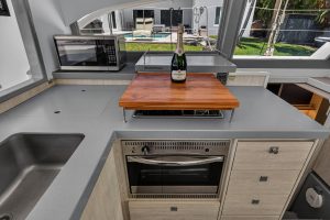 interior, Leopard 40, catamaran for sale