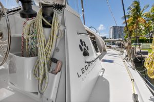 deck, Leopard 40, catamaran for sale