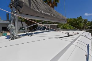 deck, Leopard 40, catamaran for sale