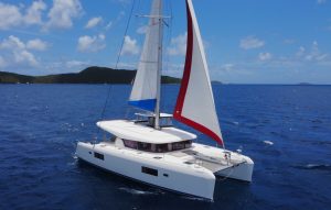underway, Lagoon 42, catamaran for sale