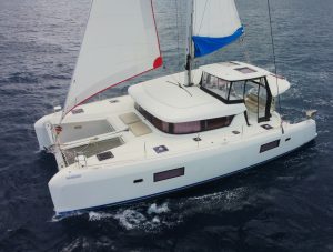 underway, Lagoon 42, catamaran for sale