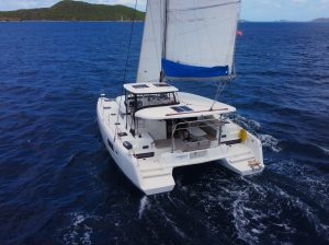 underway, Lagoon 42, catamaran for sale