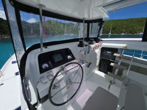 helm, Lagoon 42, catamaran for sale
