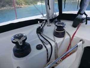 deck, Lagoon 42, catamaran for sale