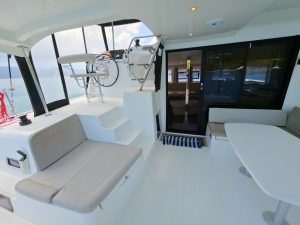 helm, Lagoon 42, catamaran for sale